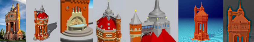 Wasserturm Borek in Breslau